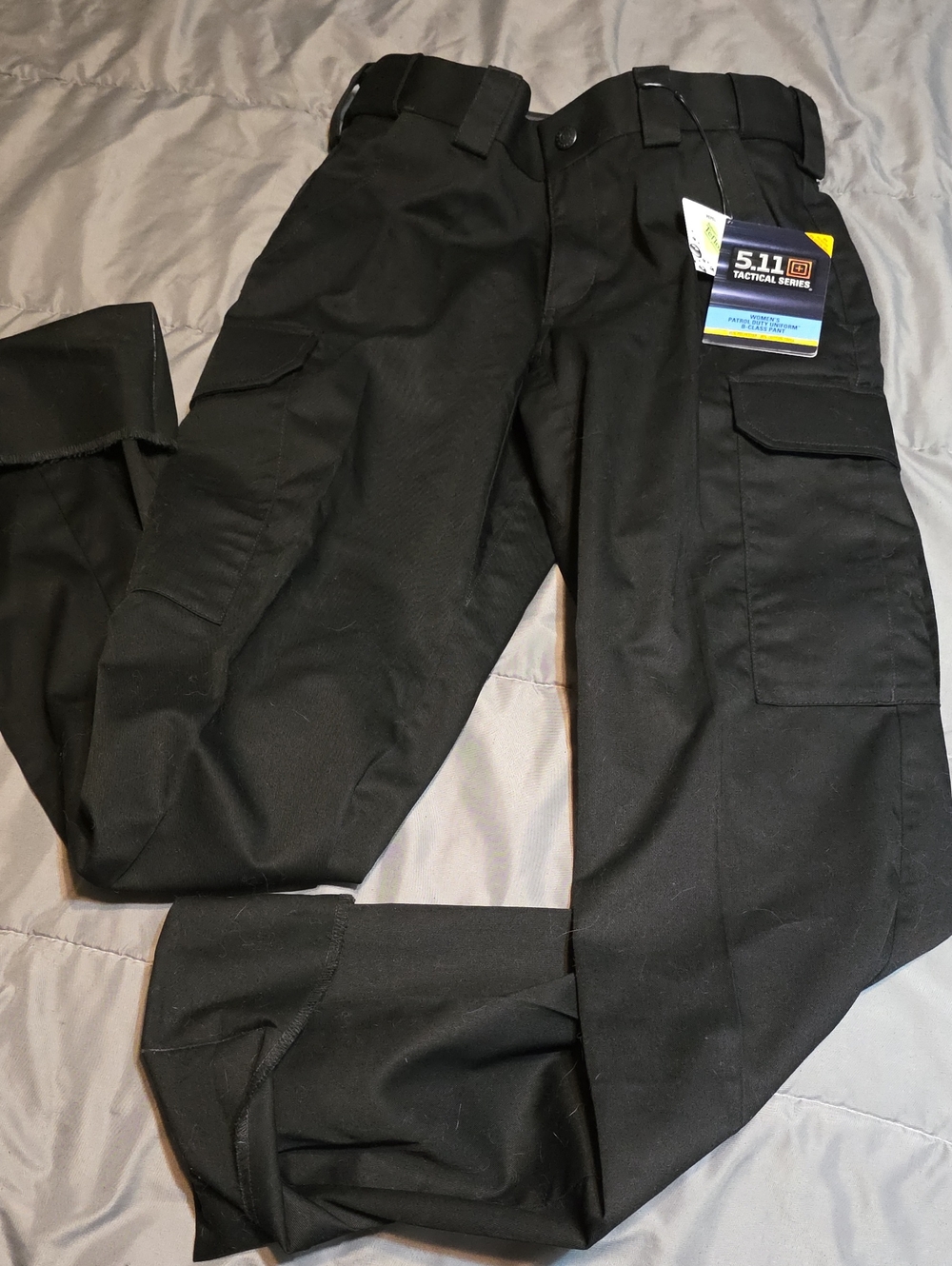 5.11 Tactical Womens Black Cargo Pants with Utility Pockets